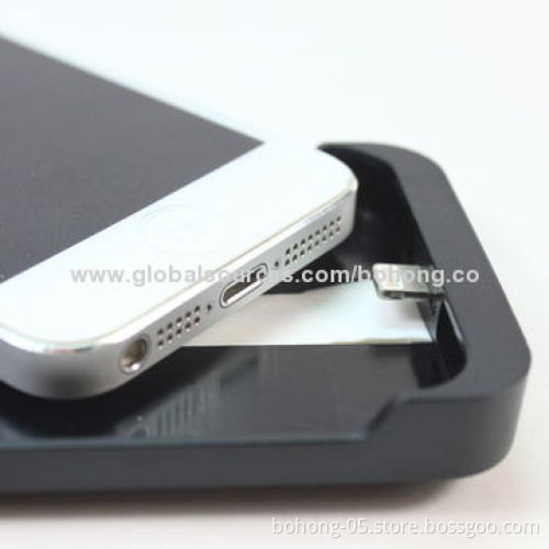 Charging and protect multi-function PC case for iPhone 5s
